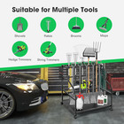 Garden Tool Organizer  Heavy Duty Steel Tool Rack Tool Stand  Up To 68 Long-hand