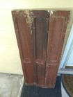 1860s Antique Primitive Victorian Window Shutter Shutters 160 Years Old