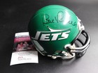 Bill Parcells Signed Autographed New York Jets Tb Vsr4 Mini Helmet Hof Jsa Coa