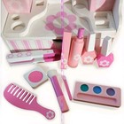 Melissa And Doug Beauty Salon Wooden Vanity Hair Makeup Accessories Pretend Play