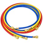 2026 Upgrade 120  10ft  Refrigerant Charging Hose  1 4   For R134a  R410a  R22 