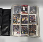 Huge Sports Card Collection 800  Cards Nfl Nba Mlb Nhl 105  Page Album
