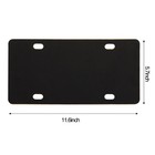 4 Pack License Plate Shockproof Pad  License Plate Pad Anti Rrattle  Standard   
