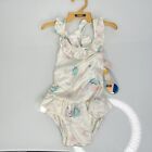 Vintage Oshkosh B   gosh Girls Swimsuit Size 3t One Piece Ruffles New Nwt 80s 90s