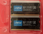Crucial 96gb  2 X 48gb  5600 Pc5 44800  Ddr5 So-dimm Ct2k48g56c46s5    sealed   