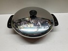 Vintage Revere Ware Micro Fryer Copper Bottom 10 In 88 Skillet Fry Pan W Lid