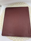 Vtg Art Deco Amfile No 980 Photo Album Blank Black Pages Scrapbook Maroon Unused