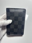 Louis Vuitton Damier Graphite Organizer De Poche Card Case Black 2bh0848