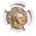 Ngc F Bronze Roman Coin 311-313 Ad Maximinus Ii Ancient