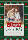 Set Of Personalized Photo Christmas Cards W Envelopes Printed Holiday Cards 12