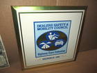 Car Dealer  Toc Sign  -- Tin Over Cardboard Old Vintage Original Crazy Low Price
