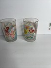 Vtg 2002 Disney World Mcdonald s 100 Years Of Magic Cups Glass Collectible Pair