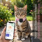 Cat Airtag Collar Pet Gps Tracker  Cat Tracker With Bell  Reflective And Adjusta