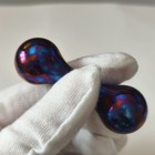 Titanium Worry Bead Begleri Finger Skill Paracord Stress Knucklebone Fidget Toy