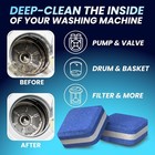 Washing Machine Cleaner Washer Deep Solid Cleaning Effervescent Tablets