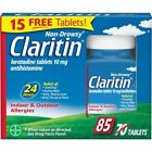 Claritin 24 Hour Non-drowsy Allergy Relief Medication 85 Tablets Exp 9 23
