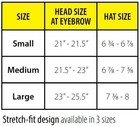 Black Stallion Ah1630-gs Fr Cotton Welding Cap Hidden Bill Size Large