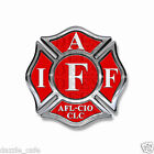 Iaff Stickers 2inch Decals 4 Pack Firefighter Intl Maltese Cross Red White 2inch