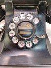 Vintage 1940 s Western Electric Rotary Desk Telephone Black Model 302