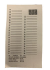 12 -   50 Sure Tip Boards  01-50  Bingo raffle jar Single Tickets 1-fold Usa