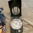 Boy Scout Camping Horizon Compass 24217 Green black With Box   Pouch