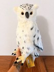 Hansa Snow Owl Plush 15     3836 Realistic Bird Rotating Head