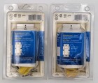 New Leviton 6621-iwp 600w Incandescent 1-pole Dimmer Switch In Ivory  lot Of 2 