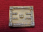 Vintage  trickettes  By Weisener Vanity Set - Compact lipstick Case comb W box