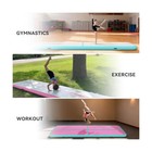 Inflatable Air Gymnastics Tumbling Mat 6ft 10ft 13ft 16ft 20ft Black