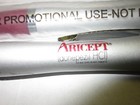 Lot Of 2 Brand New Pharm  Drug Rep Pens- Aricept  Heavy Metal  Clicker 