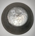 Vintage Hammered Aluminum Hand Forged Dogwood Embossed Everlast Metal Bowl 8   