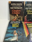 Agatha Christie  mary Westcott  Lot Of 6 Vintage Paperback Books