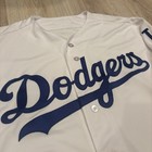 Authentic Majestic Los Angeles Dodgers Flex Base Jersey Mens 44 World Series Mlb
