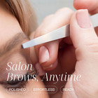 Eyebrow Tweezers Set Of 4 Slant And Pointed Tip Stainless Steel With Case