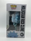 Funko Pop  Rick And Morty - Hologram Rick Clone  667 Gitd Glow Shop Exclusive