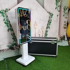 Dslr Photobooth W  Trolley Flight Case For Party Event 21 5in Mirror Photo Booth