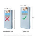 Dream On Me Jasmine 4    Crib   Toddler Foam Mattress  Greenguard Gold Certified
