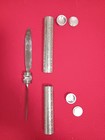 Rare Museum Piece Elite German Plated Back Surgical Surgeon Rachitome Set