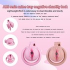 Male Negative Chastity Device Resin Penis Cage For Sissy Cb Lock Kit W 4 Rings