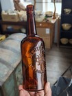 Amber Westernkennel Club Whiskey Bottle San Francisco California 