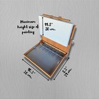 Pochade Box For Plein Air Painting  Outdoor   Portable Artist Easel