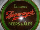 1930 s Beverwyck Beer Tray 12  Dish Albany Ny Good Condition Clear Coated 
