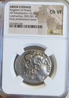 Thrace Lysimachus Alexander Iii Tetradrachm Ngc Ch Vf Ancient Silver Coin