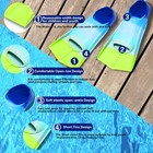 Prsca Kids Short Swim Fins  Lap Training Flippers For Pool Youth Beginners