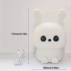 Silicone Animal Night Light Pat Control Usb Charging Color Changing Kids Gift