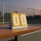 Flip Scoreboard Effortless Flipping Tabletop Score Keeper Long-lasting