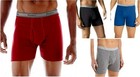 Hanes Mens 4 Boxer Briefs Size Large 36 -38  Tagless Cotton Comfort New