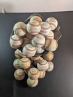 Mixed Lot Of 33 Rawlings Official League Baseballs Synthetic Leather Used Balls
