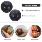 2pcs Jade Hand Balls For Health Exercise Massage Tool For Seniors