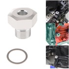 Oil Pressure Sensor Adapter Male M16x1 5 To Female 1 8 Npt For Gm Ls Engine Swap
